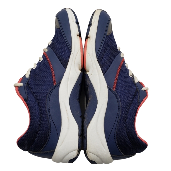 Vionic Kona Womens 6 Navy Coral Mesh Fitness Running Sneaker Shoes. - Picture 5 of 10